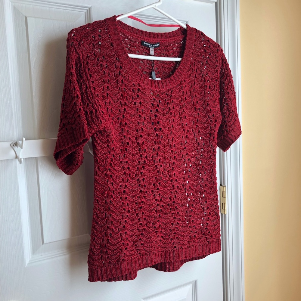 Cable & Gauge Gorgeous Sweater, PS, NWT,